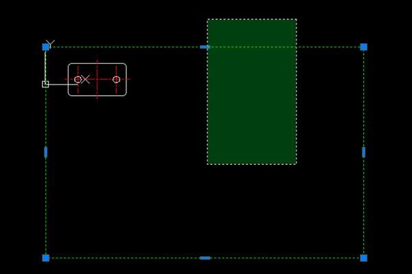 Bước 1: Quét chọn đối tượng cần phóng to hoặc thu nhỏ trong cad - Trên màn hình nhập SC để gọi lệnh Scale