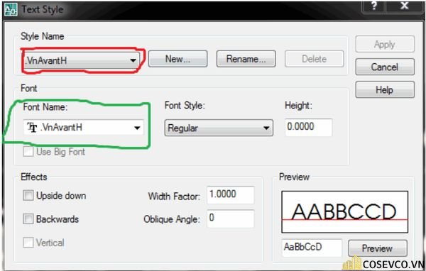 using chief architect font in autocad