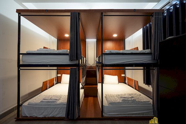 Mẫu giường tầng cho homestay - Hình ảnh 13