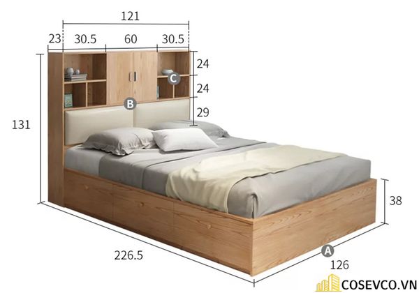 Kích thước giường ngủ trẻ em
