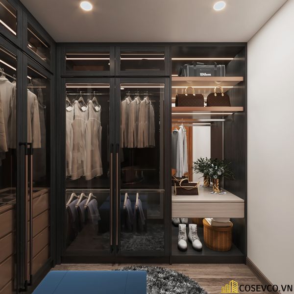 Thiết kế nội thất chung cư 3 phòng ngủ - Phòng ngủ master