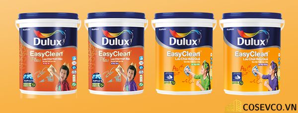 Dulux Easy Clean và Dulux Easy Clean Plus